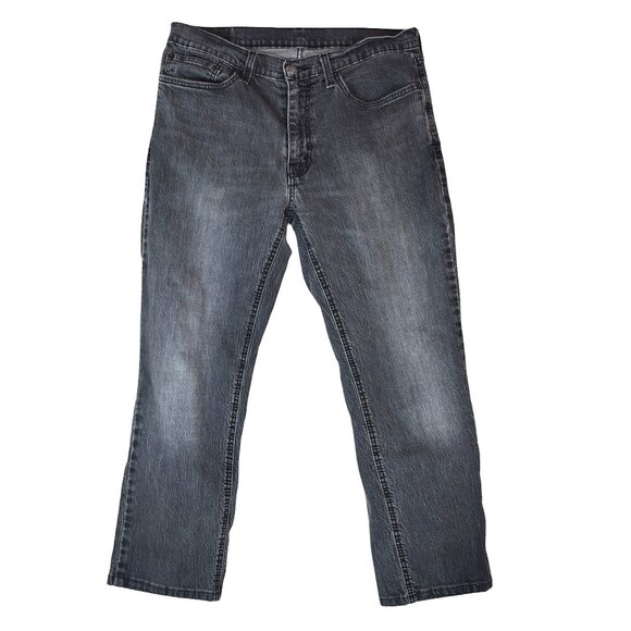 *Hemmed Shorter* Men’s 541 Faded Back Levi’s Athletic Taper 34 x 28 Inseam - Picture 1 of 12